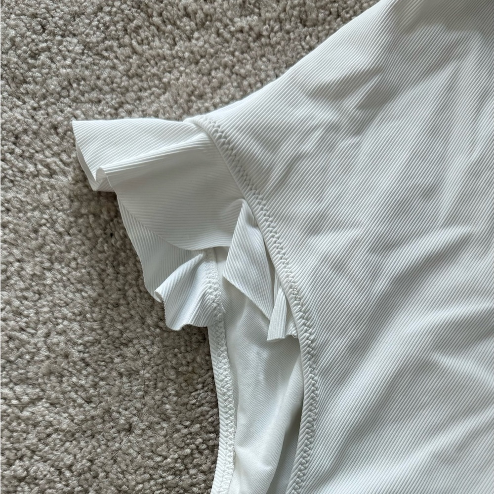 Zara Limited Edition Ruffle Pattern Strapless Bod… - image 7